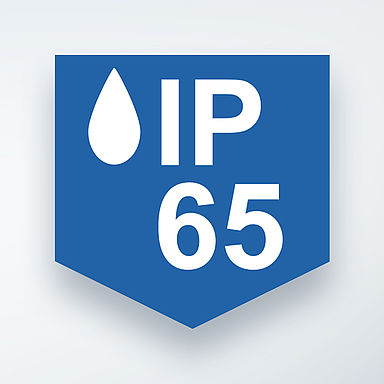 IP65 Schutz gegen Fremdkörper