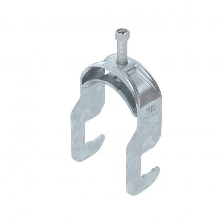 Bügelschelle 2056 RS-Fuß, 1-fach, Metalldruckwanne, FT 52 | 58 | 5 