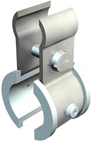 Fix-ISO-Spanndrahtschelle | 9 | | | M4x16 | Stahl | bandverzinkt | OBO 