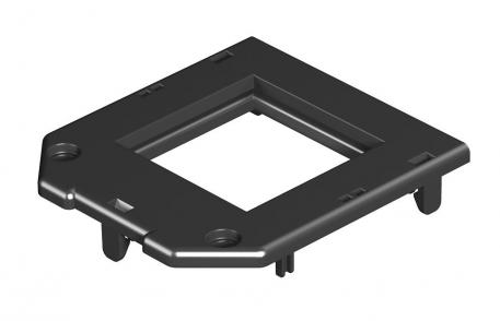 Abdeckplatte für Gerätebecher GB2, Modul 45®-Einbauöffnung 