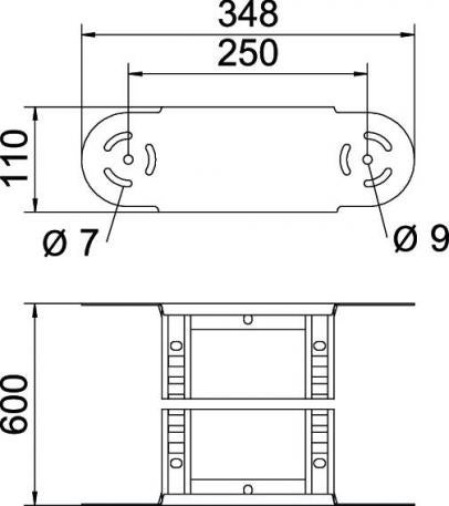 Gelenkbogenelement 110 FS 600 | 1,5 | OBO