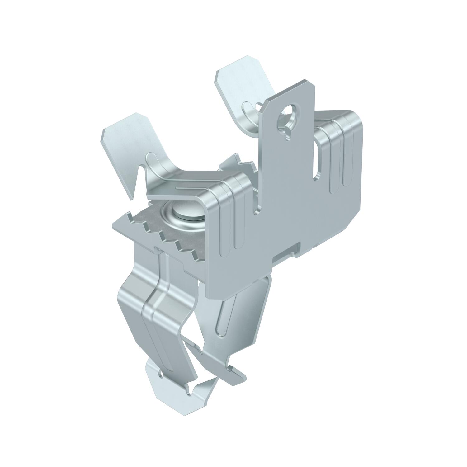 2 x siwitec U-Träger 470 x 50 mm in Weiss, Regalhalter für ein