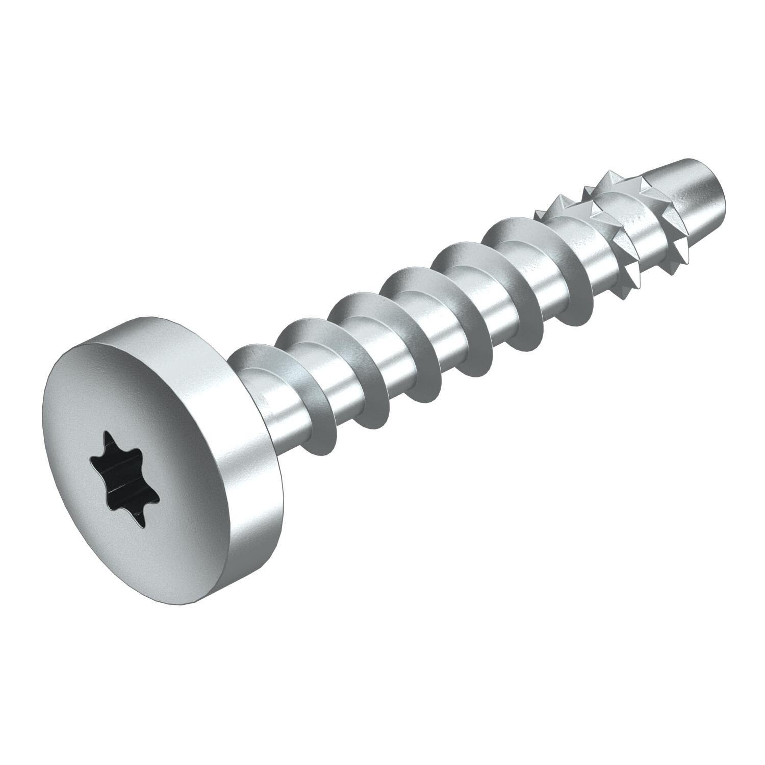 Metrische Schrauben mit TORX-Antrieb, Sicherheits-PIN, Senkkopf ähnlich DIN 7991