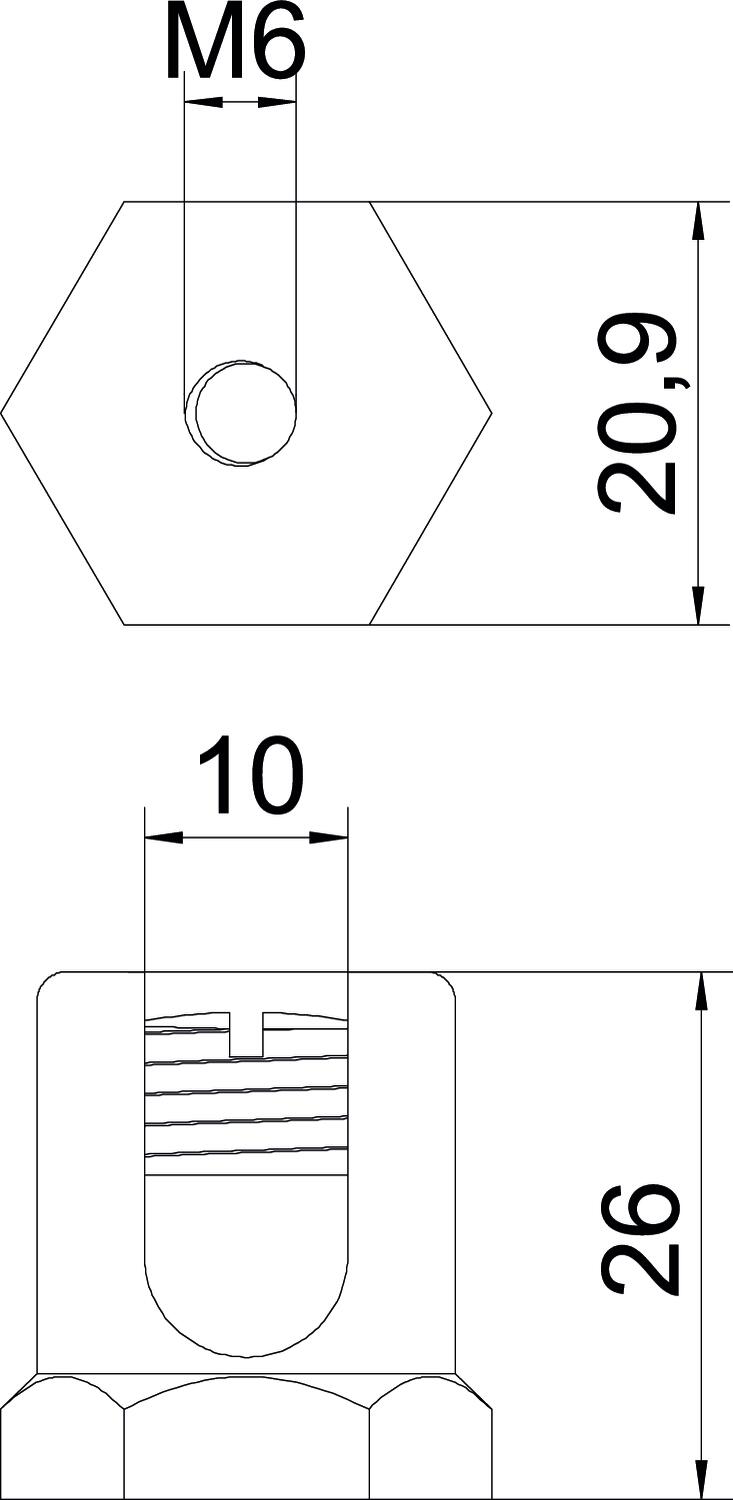 OBO Bettermann Erdungsklemme Edelstahl Für Rohre 3/8-4 Zoll - Silber